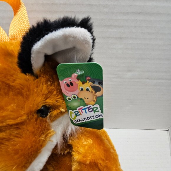 New Fox Critter Collection Plush Backpack Adjust Kid Child Boy Girl Lynco Gift🦊 - Picture 3 of 13